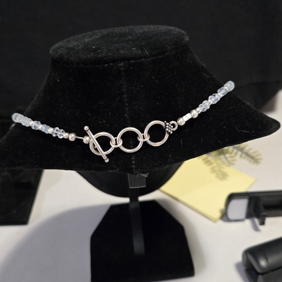 925 Silver And Aquamarine - Picture 5 of 7